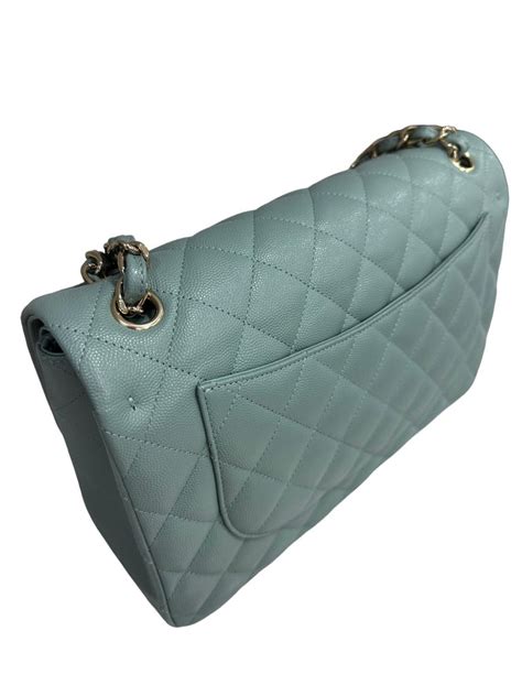 borsa chanel azzurra